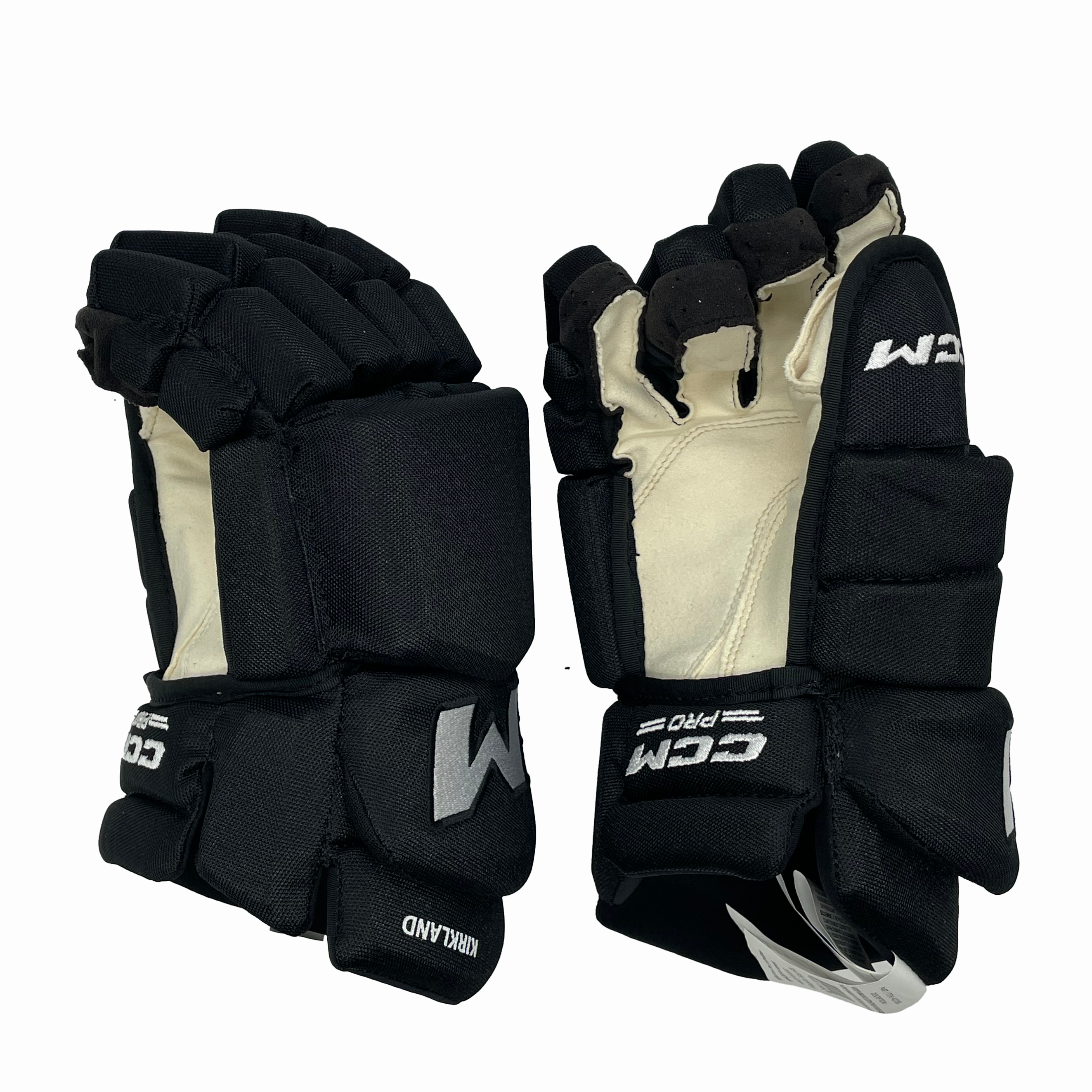 CCM HGTKPP - NHL Pro Stock Glove - Justin Kirkland (Black)